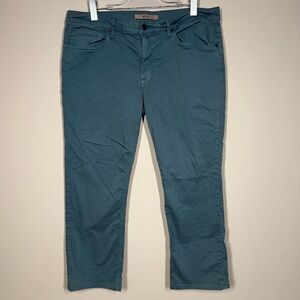 Joe’s Jeans The Brixton Straight Narrow Teal Pants Men’s 36